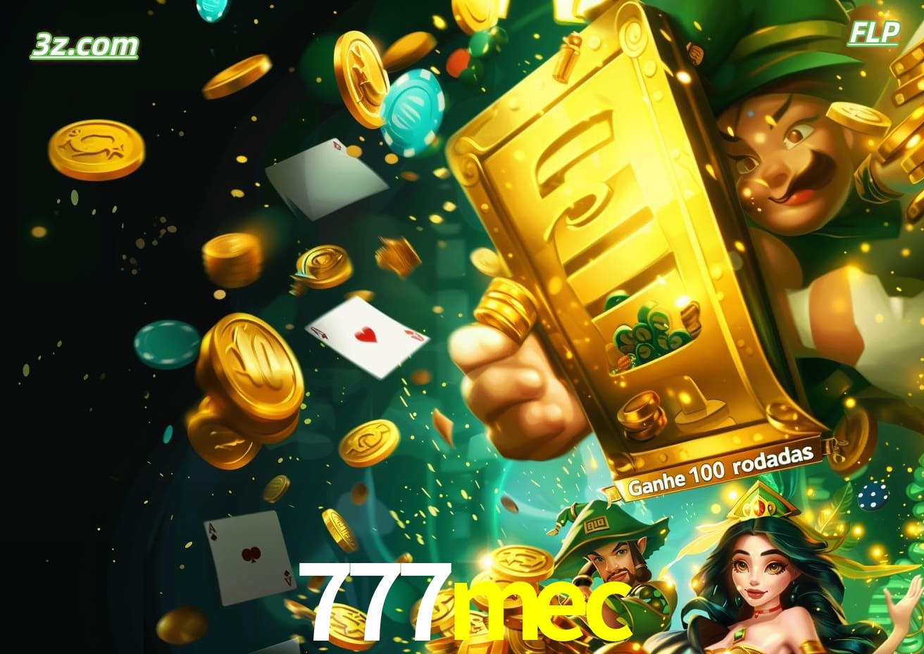 Cassino online 777mec Brasil com caça-níqueis e bônus de 100 rodadas grátis